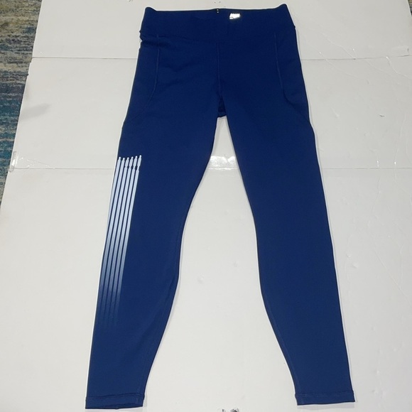 Savage X Fenty Band-It High-Waist Snatched Leggings Blue Workout Pants 1X 16-18 - Picture 6 of 14